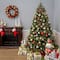 6.5ft. Pre-Lit Jersey Fraser Fir Artificial Christmas Tree, Clear Lights
